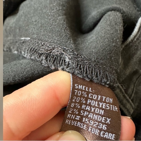 J. McLaughlin Women’s Front Seam Stretch Jeans Black Wash Size 12 - Picture 5 of 6